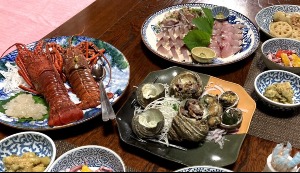 【民宿みちもと宿泊プラン】１日１組限定_旬の伊勢エビを味わう！